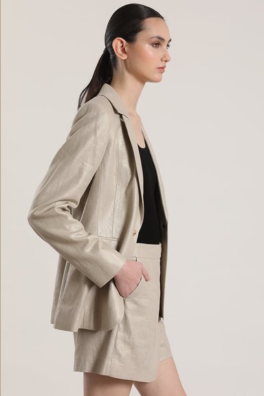 FALDA PANTALON LINO LIOLA MUJER BEIGE - 6