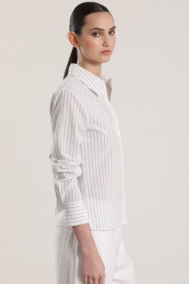 CAMISA ALGODON LIOLA MUJER CRUDO - 3