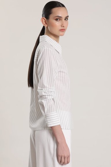 CAMISA ALGODON LIOLA MUJER CRUDO - 8