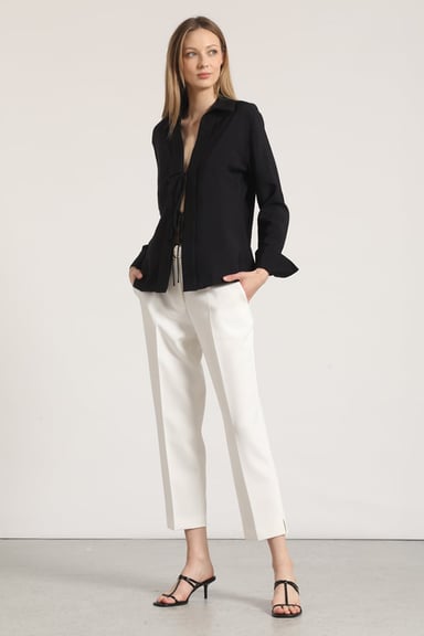 BLUSA AMARRAS LIOLA MUJER NEGRO - 2