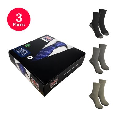 PACK X3 CALCETINES HOMBRE MIKE'S COBRE BAMBOO - 1