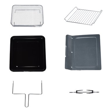 HORNO FREIDORA NAPPO 22L SIN ACEITE 1500W GRILL + ACCESORIOS - 3