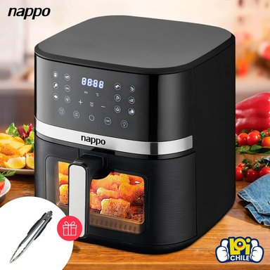 FREIDORA DE AIRE NAPPO DIGITAL 1600W 7L PANEL TACTIL VISOR - 5