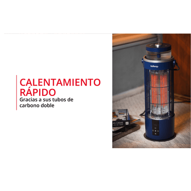 ESTUFA ELÉCTRICA INFRARROJA KALTEMP IR STONE - 7