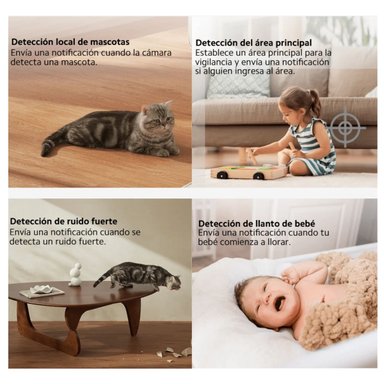 CÁMARA SEGURIDAD XIAOMI INTELIGENTE C500 PRO BLANCO BHR80888GL - 6