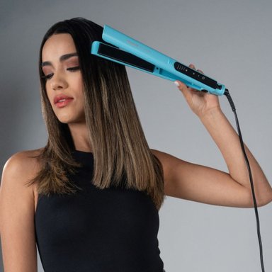 PLANCHA DOBLE VOLTAJE DE 25MM CON INFUSIÓN HIALURÓNICA CS41DBR - 6
