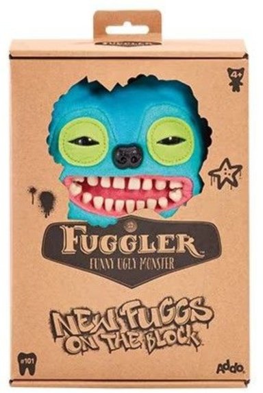 PELUCHE FUGGLERS ON THE BLOCK GREEDY GRINNER BLUE - 2