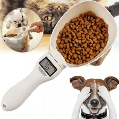 PALA BÁSCULA PESA DIGITAL DE COMIDA MASCOTAS, PERROS, GATOS - 5