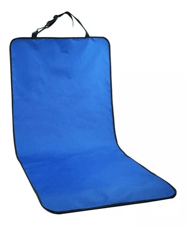 CUBRE ASIENTO DEFENSOR FOREVER PARA AUTOS MASCOTAS PERROS GATOS 100X55 CM AZUL - 1