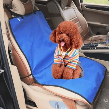 CUBRE ASIENTO DEFENSOR FOREVER PARA AUTOS MASCOTAS PERROS GATOS 100X55 CM AZUL - 4