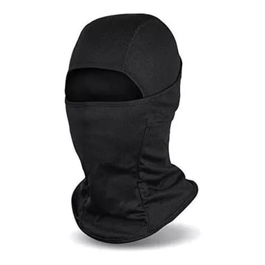 BALACLAVA MICROFIBRA, PASAMONTAÑA MOTO BICI NIEVE. - 1