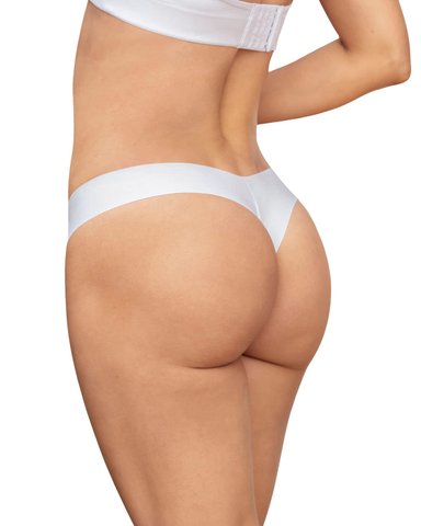 PANTIES MUJER LEONISA 12720 BRASILERO BLANCO - 2