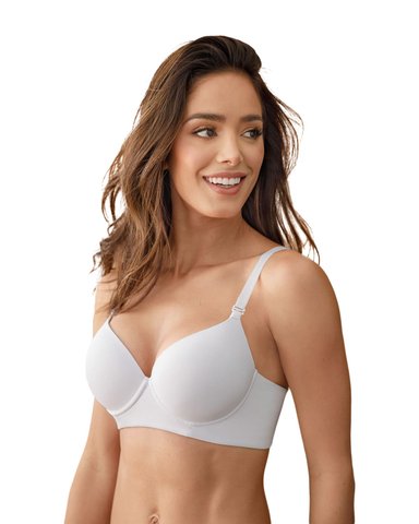 SOSTÉN MUJER LEONISA 71332 REALCE ALTO BLANCO - 1