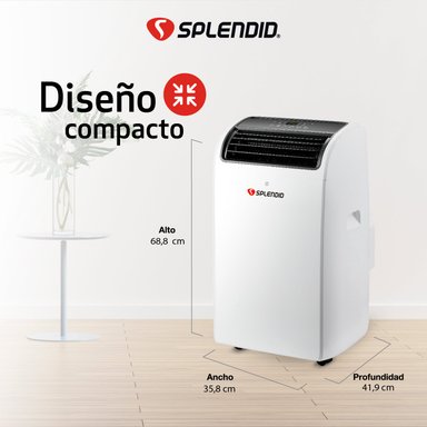 AIRE ACONDICIONADO PORTÁTIL 12000 BTU WI FI SPLENDID - 8
