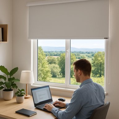 CORTINA ROLLER BLACKOUT 75X160 AISLANTE TERMICA CLEMS - 5