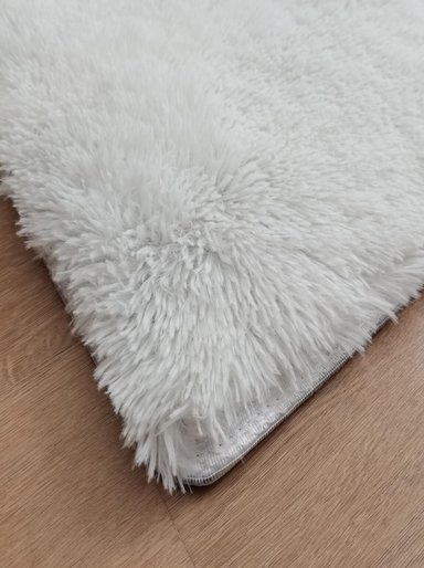 ALFOMBRA CLEMS PELUDA CREMA SHAGGY 150 X 200 CM - 7