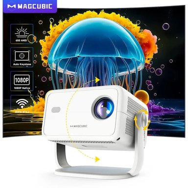 PROYECTOR PORTATIL L018 MAGCUBIC ANDROID 11 HD 4K CINE EN CASA 650ANSI - 2
