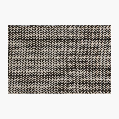 ALFOMBRA FORM DESIGN ALGODON NEPAL NEGRO NATURAL 170 X 240 CM - 3