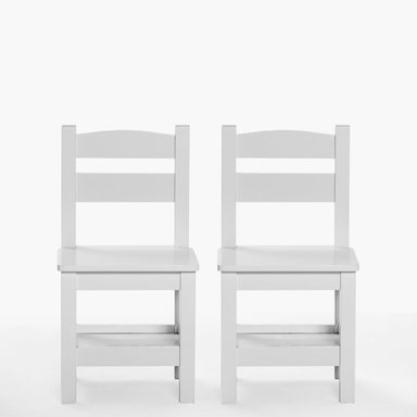 SILLAS FORM DESIGN OLIVIA BLANCO PACK INFANTIL X2 - 1