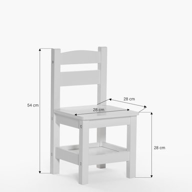SILLAS FORM DESIGN OLIVIA BLANCO PACK INFANTIL X2 - 6
