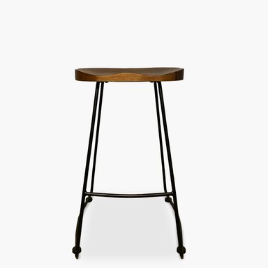 TABURETE FORM DESIGN MEDIO 66 1 CUERPO MADERA CHOCOLATE CITY - 1