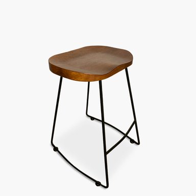 TABURETE FORM DESIGN MEDIO 66 1 CUERPO MADERA CHOCOLATE CITY - 3