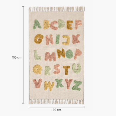 ALFOMBRA CALMA HOUSE FIORE INFANTIL 90 X 150 CM - 5