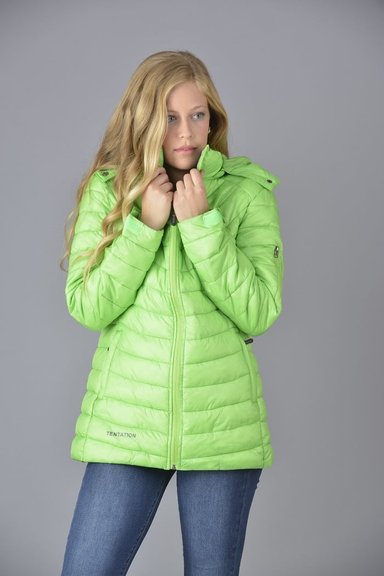 PARKA CADERA CUELLO PIEL - 1