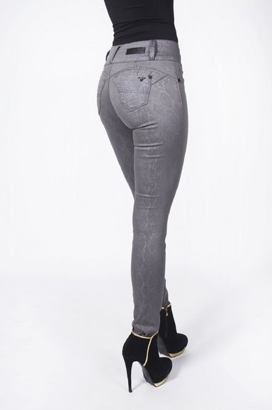 PANTALON MUJER TENTATION GRIS GAB. ESTAMPADO - 2