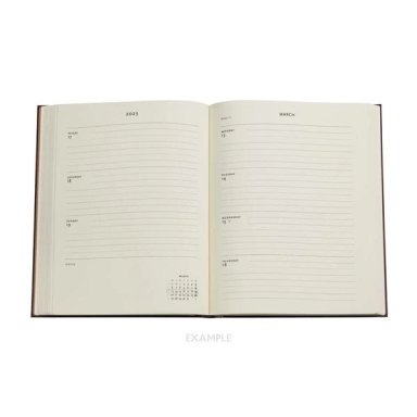 AGENDA 2023 PAPERBLANKS TERRENE TAPA DURA VISTA SEMANAL MIDI - 2