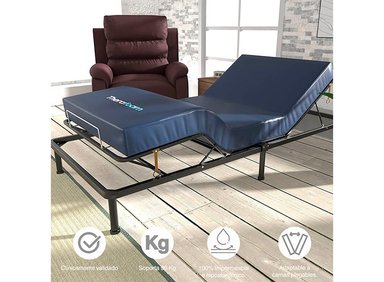 COLCHÓN ANTIESCARAS VISCOELÁSTICO CON MEMORIA FUNDA IMPERMEABLE THERAMART - 3