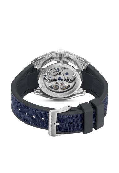 RELOJ KENNETH COLE NEW YORK KCWGR2136403 AZUL HOMBRE - 2