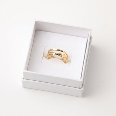 ANILLO 19V69 ITALIA ITALIA DORADO MUJER - 3