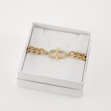 PULSERA 19V69 ITALIA ITALIA DORADO MUJER PLATA - 3