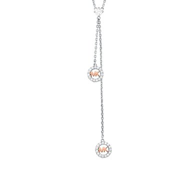 COLLAR MICHAEL KORS PLATEADO MUJER - 1