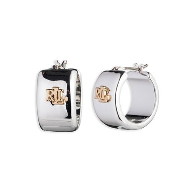 AROS METAL RALPH LAUREN PLATEADO MUJER - 1