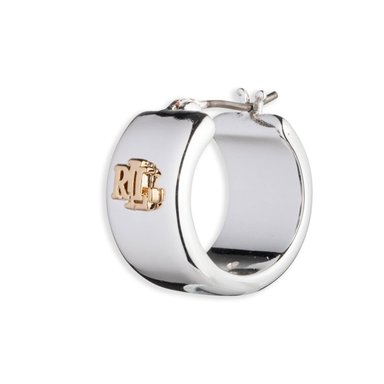 AROS METAL RALPH LAUREN PLATEADO MUJER - 2