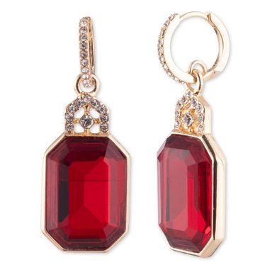 AROS COLGANTES RALPH LAUREN ROJO MUJER - 1