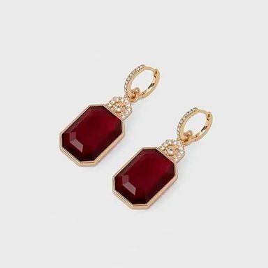 AROS COLGANTES RALPH LAUREN ROJO MUJER - 2
