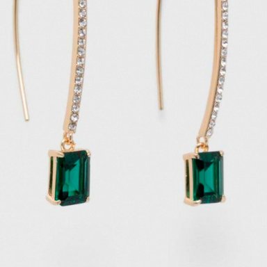 AROS METAL RALPH LAUREN COLGANTES VERDE MUJER - 2