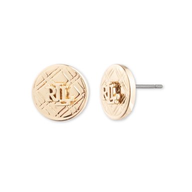 AROS METAL RALPH LAUREN DORADO MUJER - 1