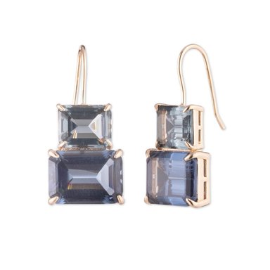 AROS METAL RALPH LAUREN COLGANTES BICOLOR MUJER - 1