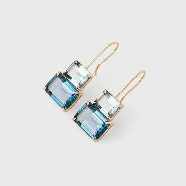 AROS METAL RALPH LAUREN COLGANTES BICOLOR MUJER - 2