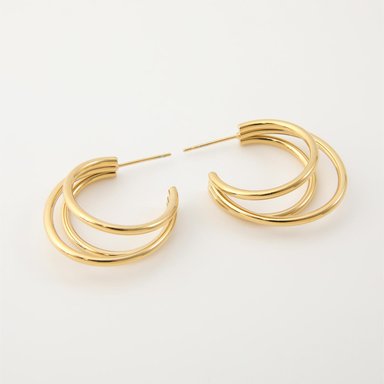 AROS ACERO INOXIDABLE 19V69 ITALIA DORADO - 1