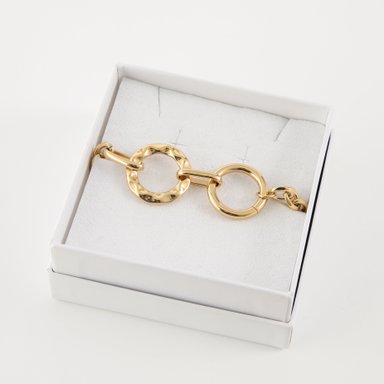 COLLAR 19V69 ITALIA ACERO INOXIDABLE DORADO MUJER - 3