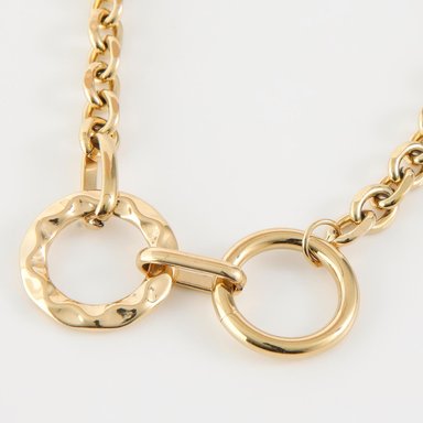 COLLAR 19V69 ITALIA ACERO INOXIDABLE DORADO MUJER - 4