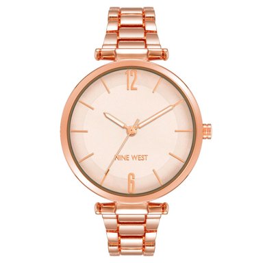 RELOJ DE PULSERA NINE WEST ORO ROSA MUJER NW/2888RGRG - 1