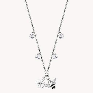 COLLAR BROSWAY CHAKRA PLATEADO BHKL13EN - 1