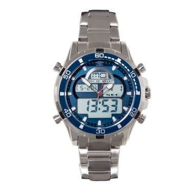 RELOJ UMBRO PLUS UMBP-1500-48 PLATEADO - 1