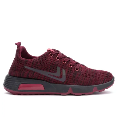 ZAPATILLA DEPORTIVA MUJER BURDEO ROJO OSCURO CHINITOWN - 1